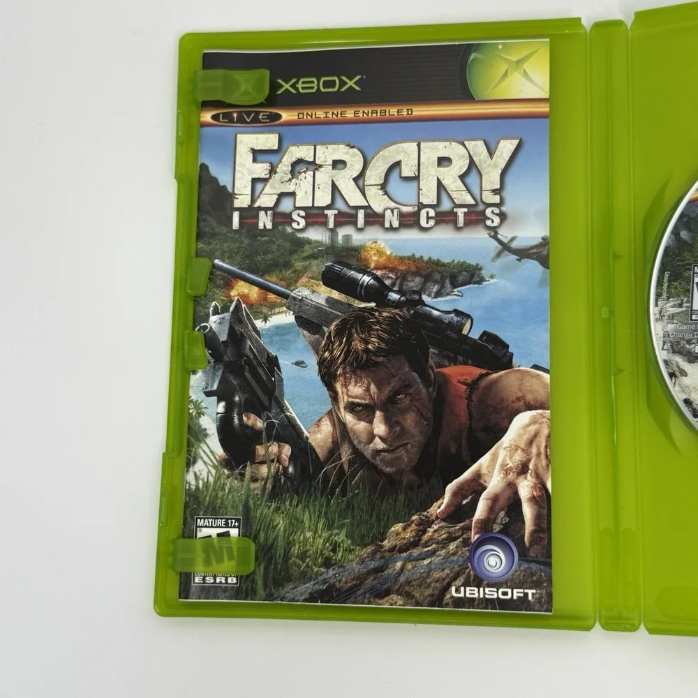 Far Cry: Instincts (Microsoft Xbox, 2005) CIB Complete w/ Manual Tested Working